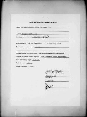 NYS Bill and Veto Jackets: 1993, Chapter 720