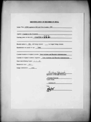 NYS Bill and Veto Jackets: 1993, Chapter 662