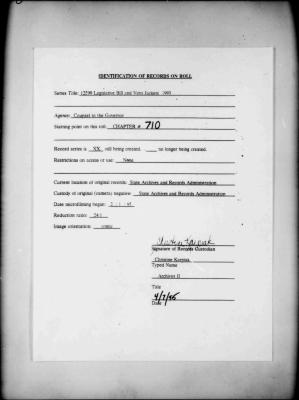 NYS Bill and Veto Jackets: 1993, Chapter 710