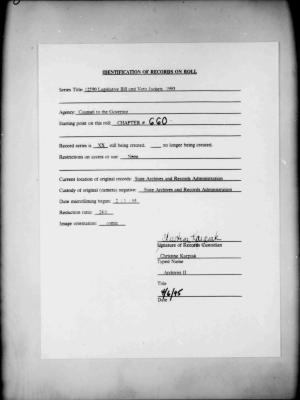NYS Bill and Veto Jackets: 1993, Chapter 660