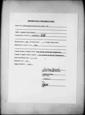 NYS Bill and Veto Jackets: 1993, Chapter 668