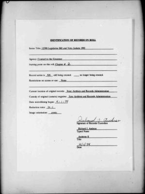 NYS Bill and Veto Jackets: 1992, Chapter 2