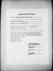 NYS Bill and Veto Jackets: 1993, Veto 77