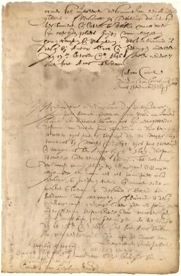 Bond of George Holmes and George Clair to pay money to Richard Lattyn on account of Lawrence Turner