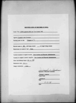 NYS Bill and Veto Jackets: 1992, Chapter 90