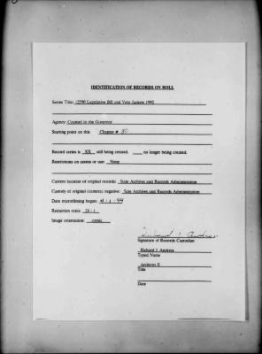 NYS Bill and Veto Jackets: 1992, Chapter 80