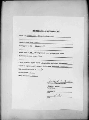 NYS Bill and Veto Jackets: 1992, Chapter 83