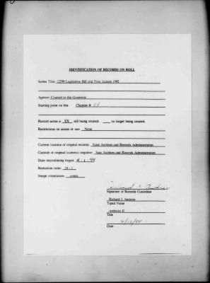 NYS Bill and Veto Jackets: 1992, Chapter 84