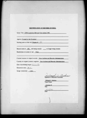 NYS Bill and Veto Jackets: 1992, Chapter 34