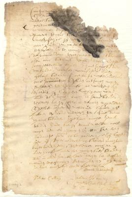 Power of attorney from Edward Hutchinson to Thomas Willett to receive £200 from John Coggens