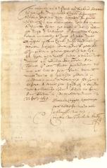 Declaration of Dominicus Cryger and Hans Jelissen that the captain of the St. Pieter broke bulk at the Bermudas