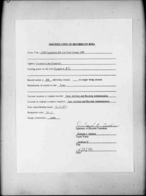 NYS Bill and Veto Jackets: 1992, Chapter 141