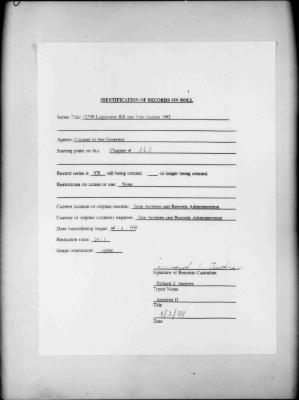 NYS Bill and Veto Jackets: 1992, Chapter 163