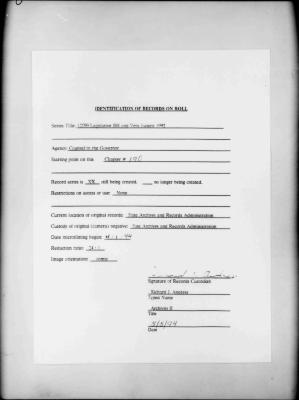 NYS Bill and Veto Jackets: 1992, Chapter 190