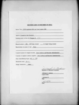 NYS Bill and Veto Jackets: 1992, Chapter 121
