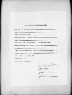 NYS Bill and Veto Jackets: 1992, Chapter 181