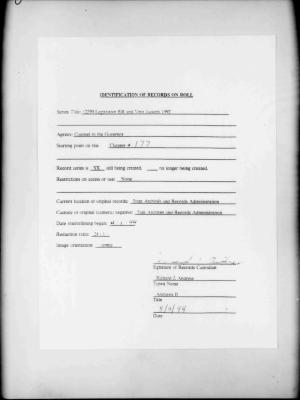 NYS Bill and Veto Jackets: 1992, Chapter 177
