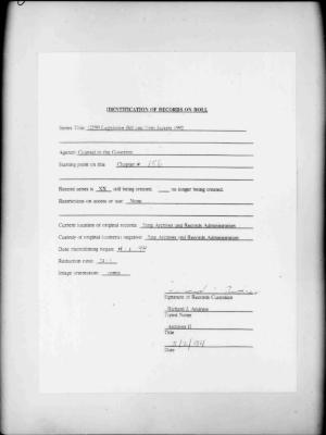 NYS Bill and Veto Jackets: 1992, Chapter 156