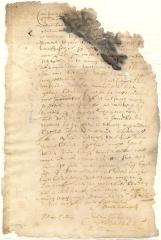 Power of attorney from Edward Hutchinson to Thomas Willett to receive £200 from John Coggens