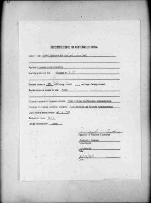 NYS Bill and Veto Jackets: 1992, Chapter 251