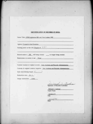 NYS Bill and Veto Jackets: 1992, Chapter 253
