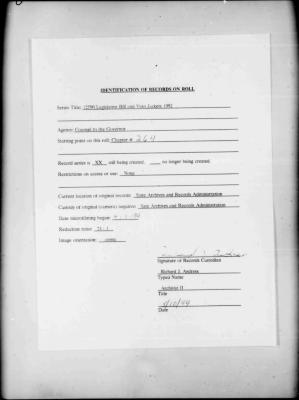 NYS Bill and Veto Jackets: 1992, Chapter 264