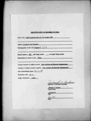 NYS Bill and Veto Jackets: 1992, Chapter 299