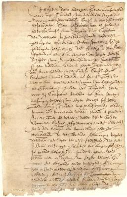 Assignment by Dom Hendricksen to Seger Teunissen of his claim against the West India Company
