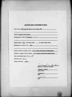 NYS Bill and Veto Jackets: 1992, Chapter 322