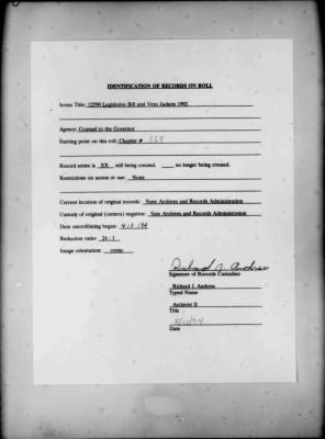 NYS Bill and Veto Jackets: 1992, Chapter 368