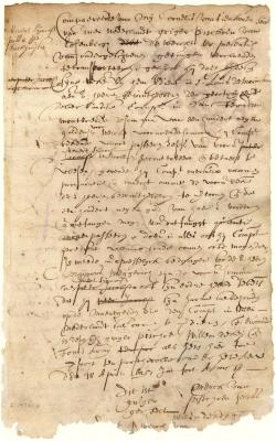 Assignment by Gregor Pischoen to Rivert Symonsen Pillis of his pay due from the West India Company