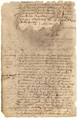 Contract of sale of a parcel of land on the East river on Manhattan island from Govert Loockermans and associates to George Clair