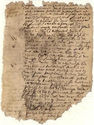 Contract of sale of a house and lot on Manhattan island from Dirck Volckertsen to Govert Aertsen