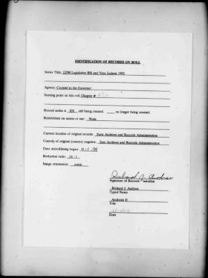 NYS Bill and Veto Jackets: 1992, Chapter 432
