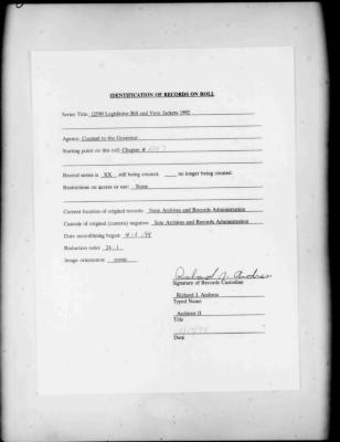 NYS Bill and Veto Jackets: 1992, Chapter 447