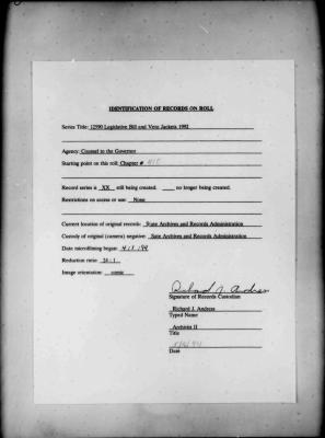 NYS Bill and Veto Jackets: 1992, Chapter 410