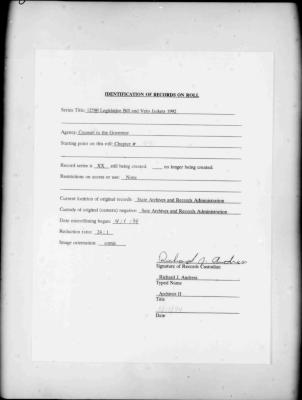 NYS Bill and Veto Jackets: 1992, Chapter 441