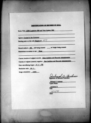 NYS Bill and Veto Jackets: 1992, Chapter 409