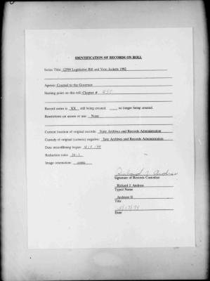 NYS Bill and Veto Jackets: 1992, Chapter 450