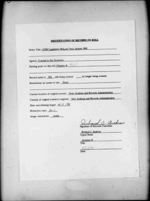 NYS Bill and Veto Jackets: 1992, Chapter 463