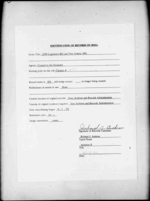NYS Bill and Veto Jackets: 1992, Chapter 442