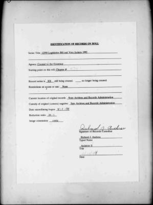 NYS Bill and Veto Jackets: 1992, Chapter 434
