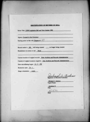 NYS Bill and Veto Jackets: 1992, Chapter 481