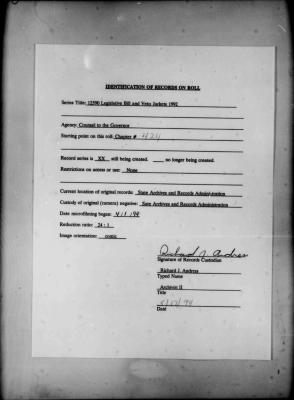 NYS Bill and Veto Jackets: 1992, Chapter 424