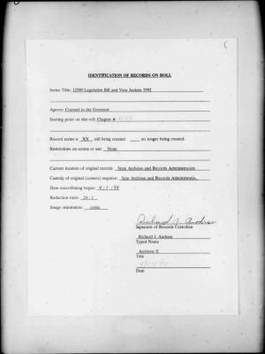 NYS Bill and Veto Jackets: 1992, Chapter 444