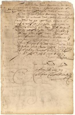 Declaration of Isaac Allerton and Edward Agerd that Isaac Abrahamsen fulfilled his contract with Laurens Laurensen