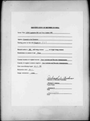 NYS Bill and Veto Jackets: 1992, Chapter 569