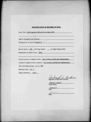 NYS Bill and Veto Jackets: 1992, Chapter 519
