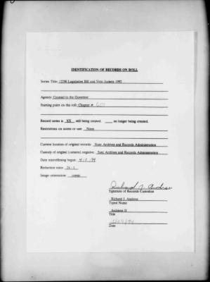NYS Bill and Veto Jackets: 1992, Chapter 601