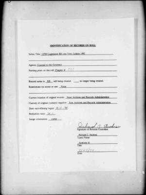 NYS Bill and Veto Jackets: 1992, Chapter 588